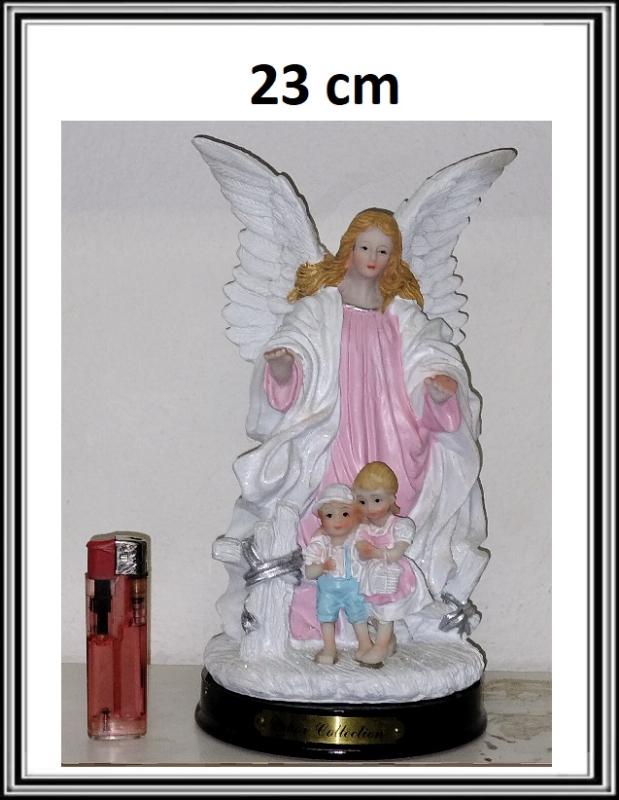 Anjelik s deťmi 23 cm ružový