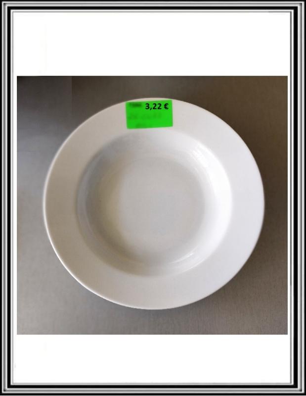 ZK - Keramický tanier hlboký  ZK-0088  22,5 cm