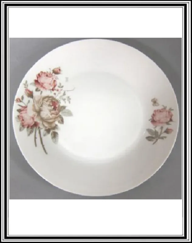 Ružové rúže - keramický tanier plytký  23  cm 36617-YF2204