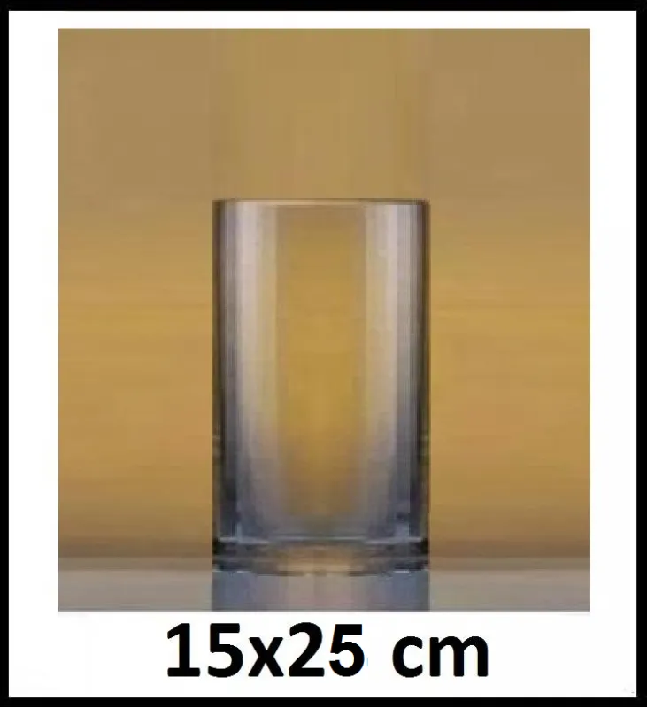 Sklenená váza 15x25cm- č 23- LA17 - 886
