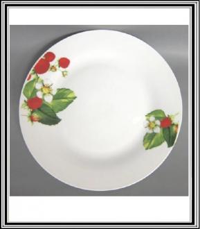 Jahody - keramický tanier dezertový  19 cm č32541-YF2005