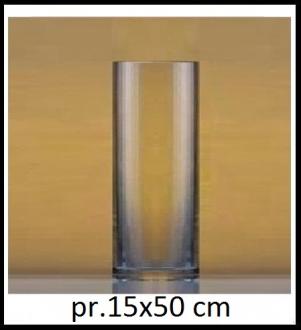 Sklenená váza 15x50 cm č 23-LA17-886G