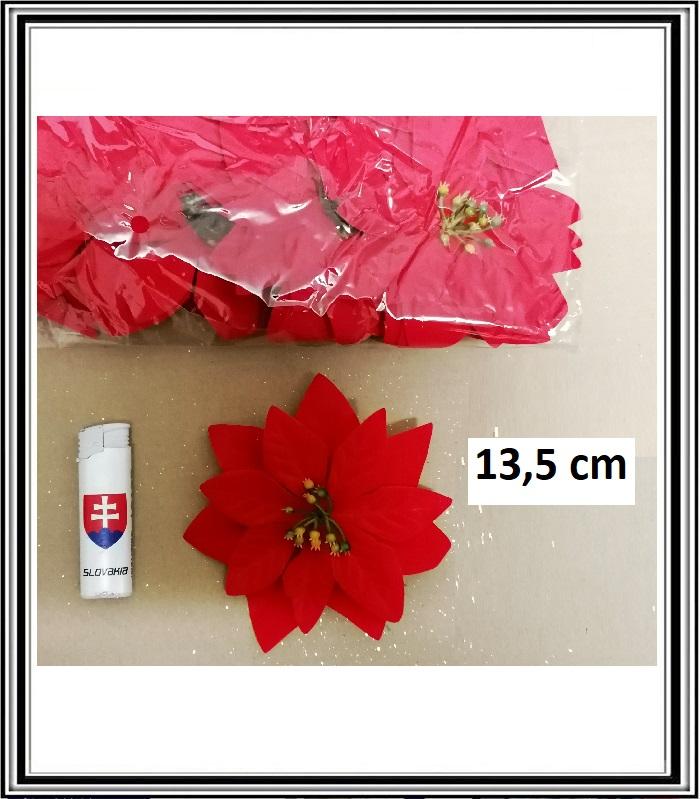 Vianočný Betlehemský kvet 13,5 cm č HY001