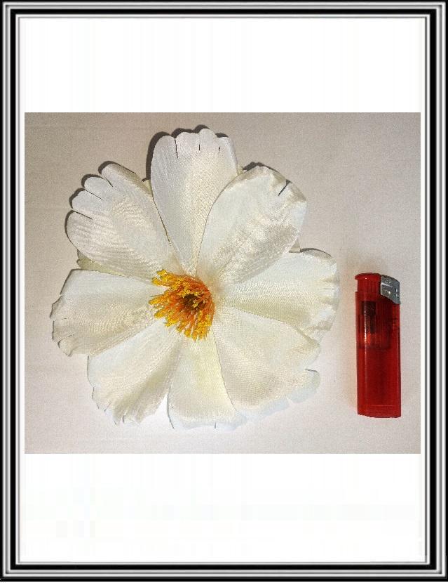Hlavička kvetu  16 cm RHF6143,  krém