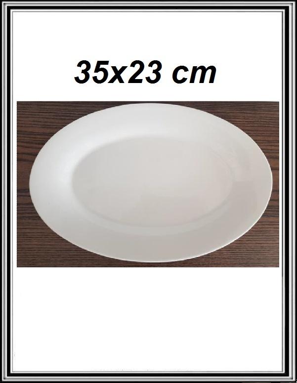 Ovalný tanier 35x23  cm č 51726