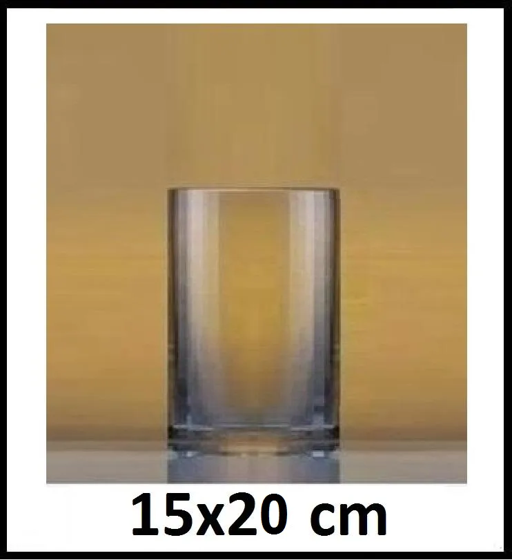 Sklenená váza 15x20cm- č 23- LA17 - 886B