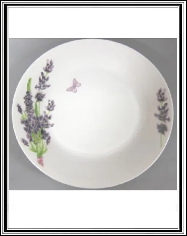Keramický tanier plytký 23 cm levandula 36594-YF2205,