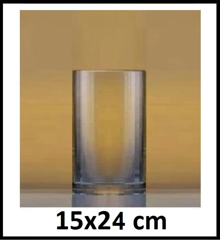 Sklenená váza 15x24cm- č 23- LA17 - 678N