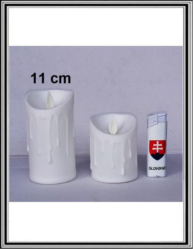Sviečka na baterky 11 cm (bez bateriek AAA - blikajúca) K 148578