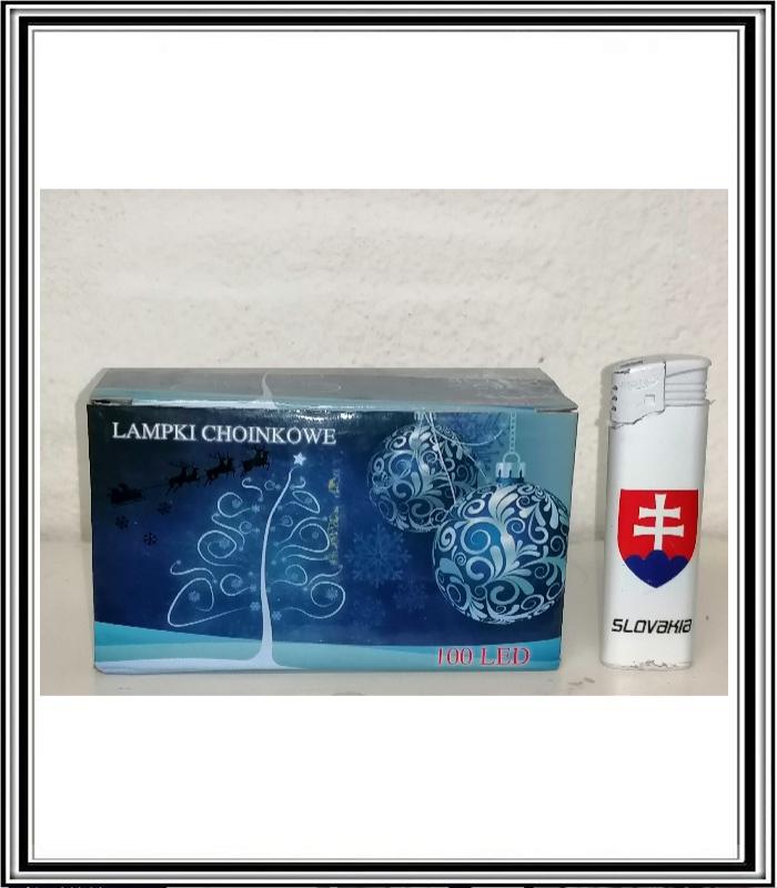 S LED 100 červené 8 m s 8 programami č  500015