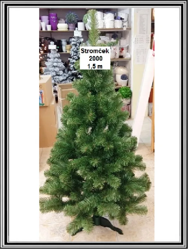 Vianočný Stromček 2000 - 1,5 m zelený
