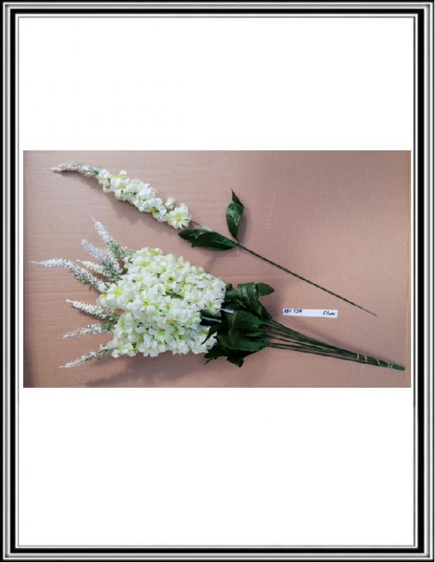 Konárik 61 cm s bielymi kvetmi č 881539