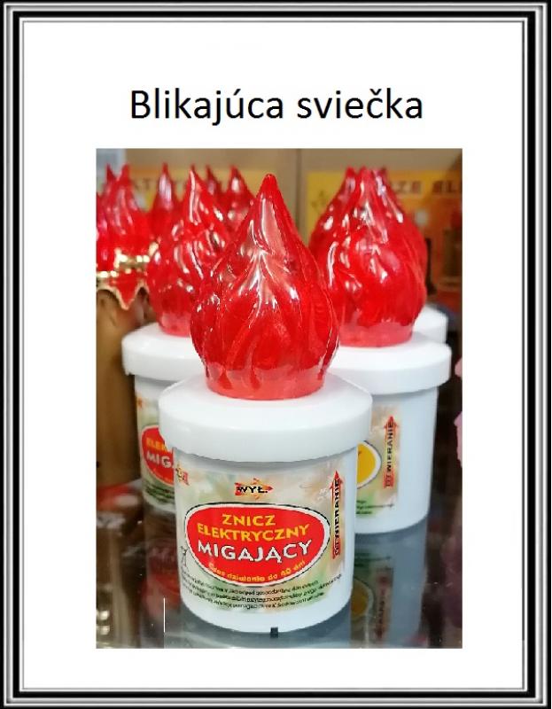 Sviečka s baterkami s MIHAJÚCIM svetlom