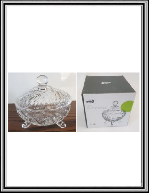 Sklenená cukornička 200 ml,v- 12 cm