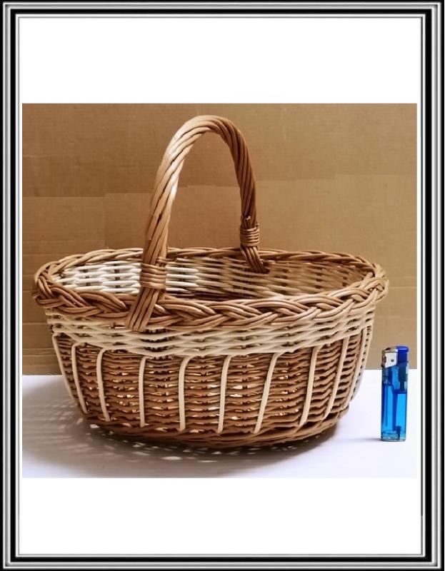 Prútený košík 31x28 cm , výška 28,5 cm, č K 429 80014