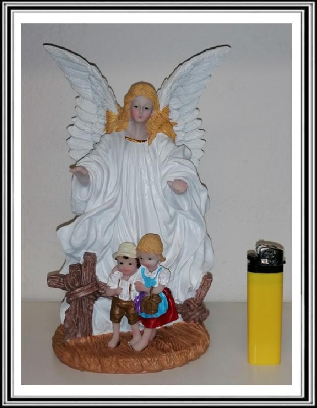 Figurka anjelik CHRÁNI DETI 21 cm č 545551