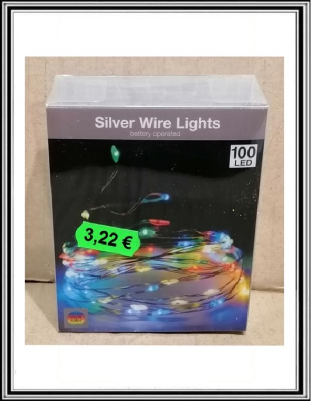 Svietiaci drôtik č 100 LED 5 m COLOR č 359972