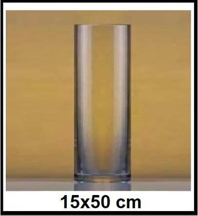 Sklenená váza 15x50 cm č 23-LA17-886G