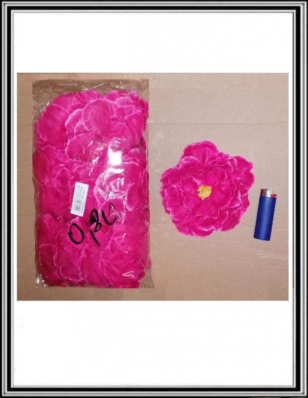 Hlavička kvetu pivonia FLO-KW-003 K 866017 červeno ružová
