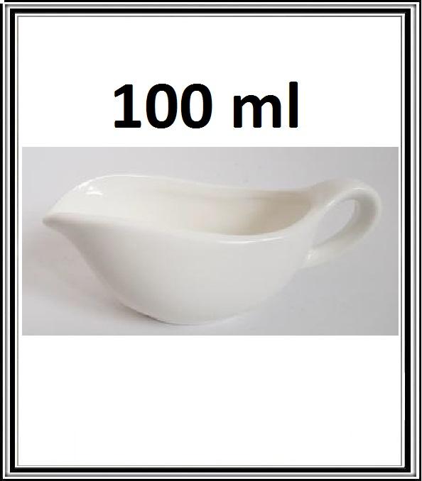 Porcelanová nádoba na mlieko v-5,objem 100 ml č 42960