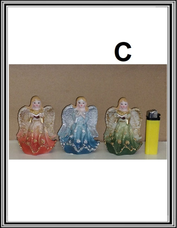 Anjelik lesklý perleťový zelený C