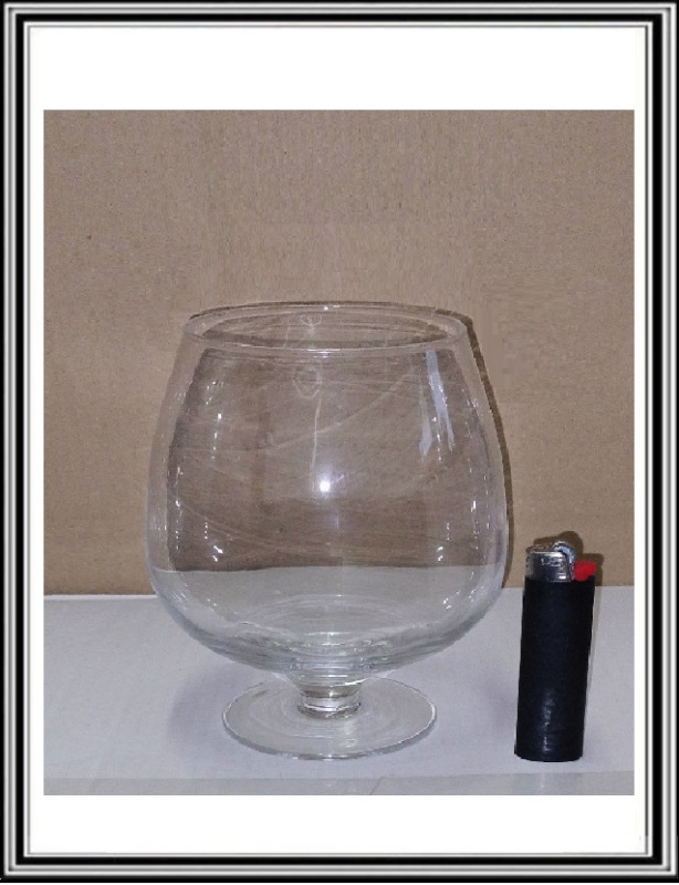 A Sklenený pohár KOŇAK pollitrový na stopke