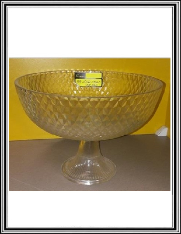 Sklenená miska na stopke 26 cm č 97-1038-0260(481.967