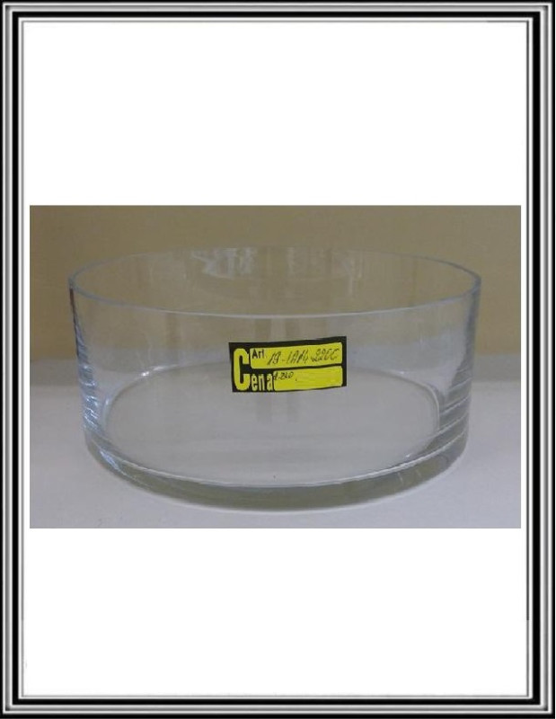 Sklenená miska priemer 24 x 10 cm LA14-220C -