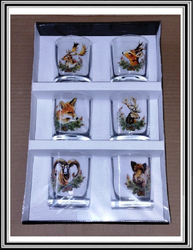 Poľovnícke whisky 220 ml nové tipy obrázky zvierat