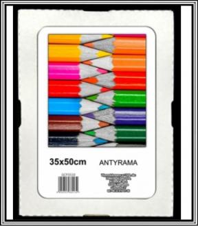 Antirám sklo 35x50cm GCP3550