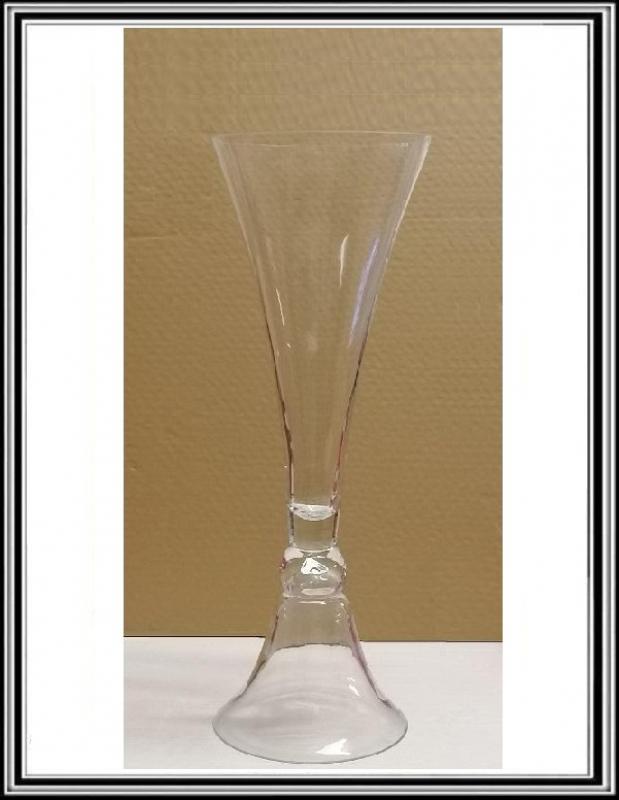 A Sklenená váza s guličkou 60 cm
