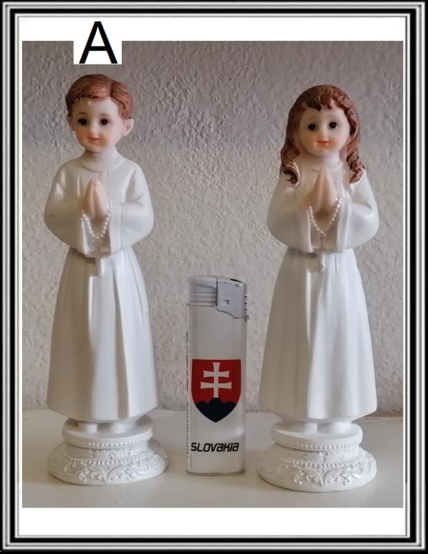 Modliace sa deti 15,5 cm č 1757 , chlapec