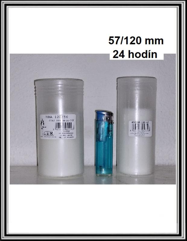 Sviečka v tube priemeru 47-120 mm 24 hod