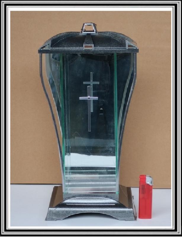 Sklenený kahanec so zrkadlom 40
 cm GLAS ART 7 COBRALUSTRO,