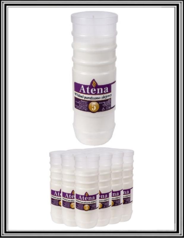 Náplň do kahancov ATENA 4 parafín-olej , 108 hod, 290 gr, priemer 6,5 x 18cm (1,47)