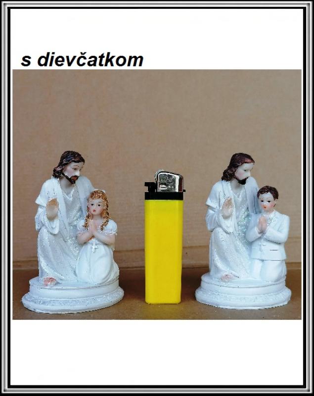 Ježiško  s dievčatkom v bielom 9 cm, K 536054, č 3605