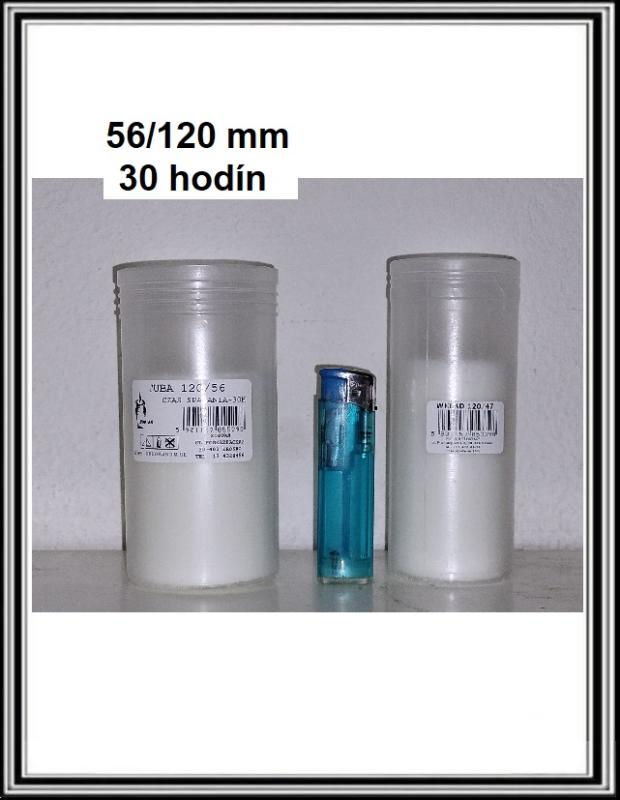 Sviečka v tube priemeru 56-120 mm 30 hod