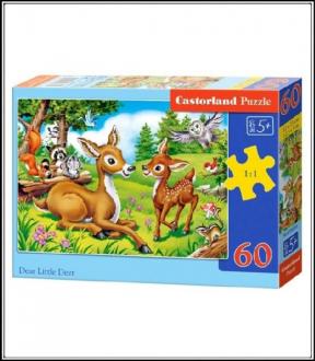 Puzzle 60 ks zvieratka z lesa č.B-066049