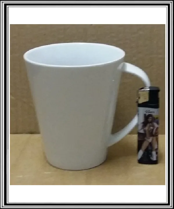 Keramický hrnček bielyveľký 500 ml