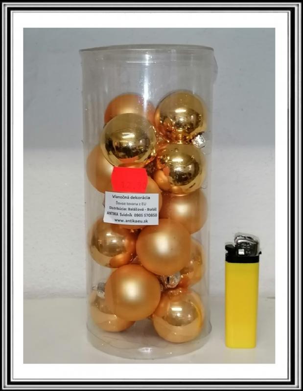 Sada zlaté gule 4 CM 18 KUSOV TG52872