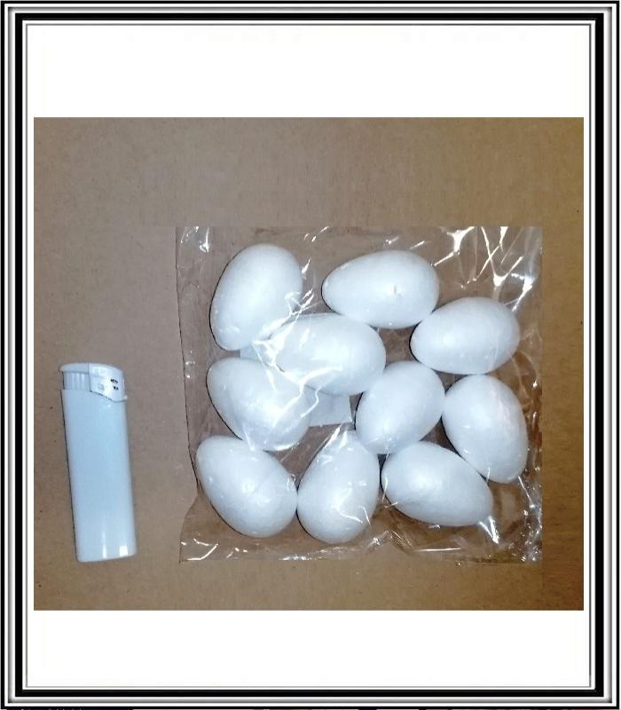 Sadá polystyrenových vajíčok 5 cm, 10 ks TG40895,