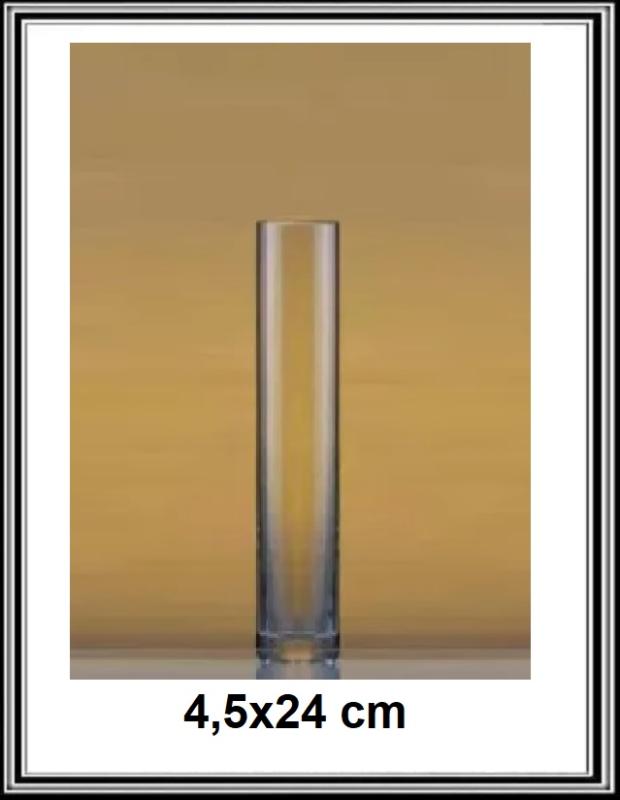 Sklenená váza pr. 4,5x24 cm LA17-11200-A
