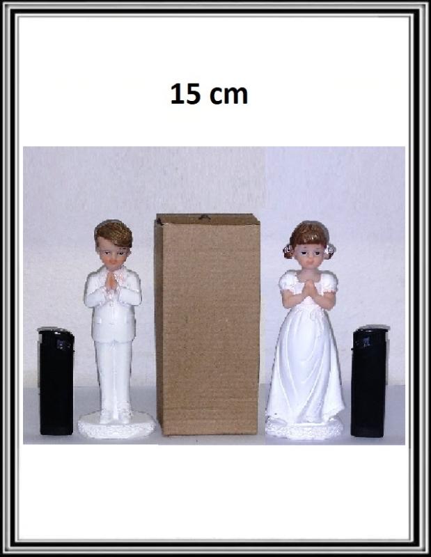 Figurky 15 cm - Chlapček a dievčatko - párik