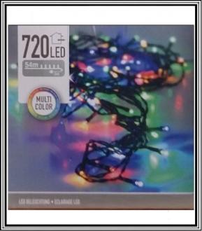 Ledky 720 ks 54 m Farebné