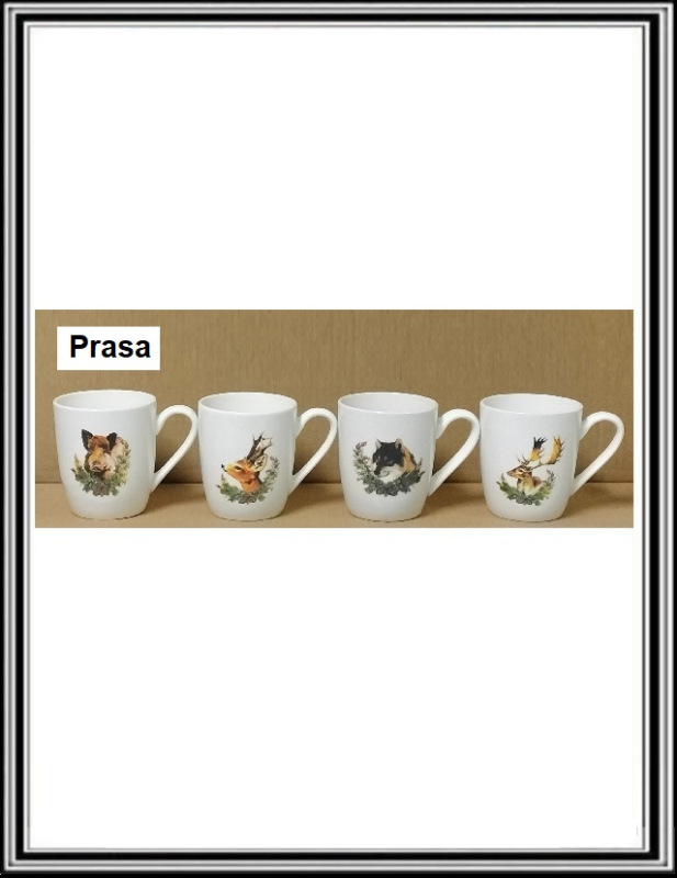 Keramickýpoľovnícky hrnček 10,5 cmprasa