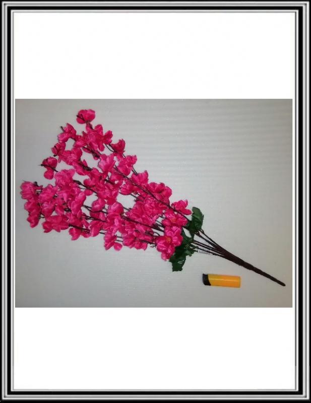 Kytička s kvitnúcich kvetov 60 cm červená   Q365-01