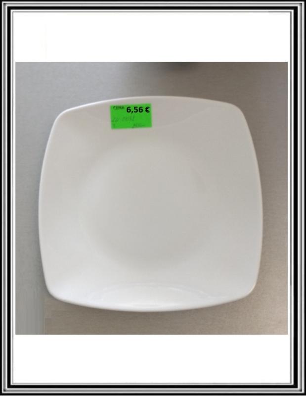 ZK KOCKA - Keramický tanier plytký 25,5 cm  ZK-0032