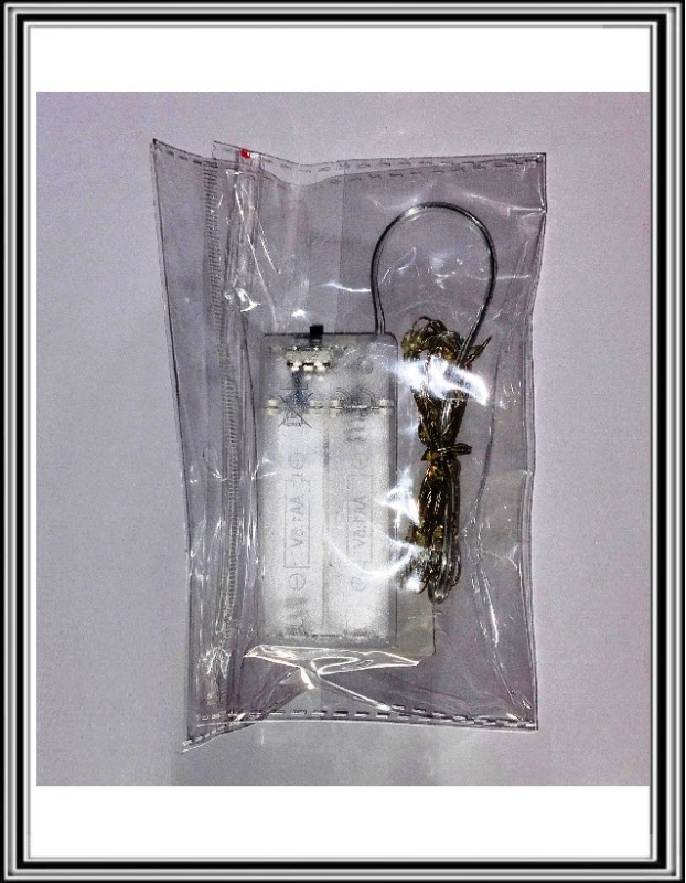 LED - Osvetlenie 40 LED na drôte BIELEzimné