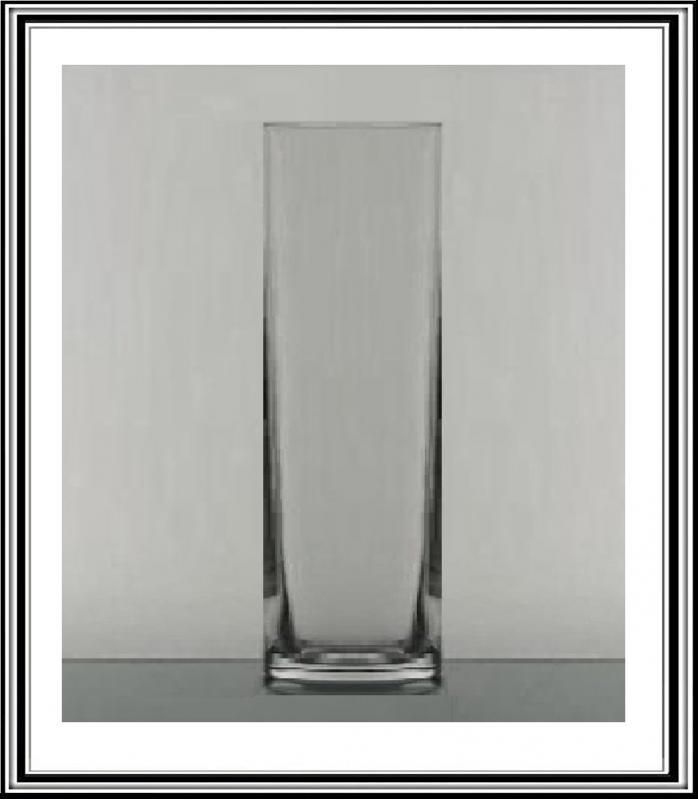 Sklenená váza LA17-1105-3,  10x45 cm