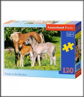Puzzle 120 ks č.12909 Koniky
